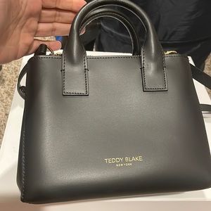 Black Leather Shoulder Bag